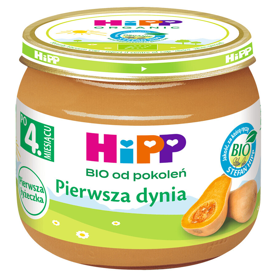 HiPP First Vegetable Bio First Pumpkin, after 4 months, 80 g