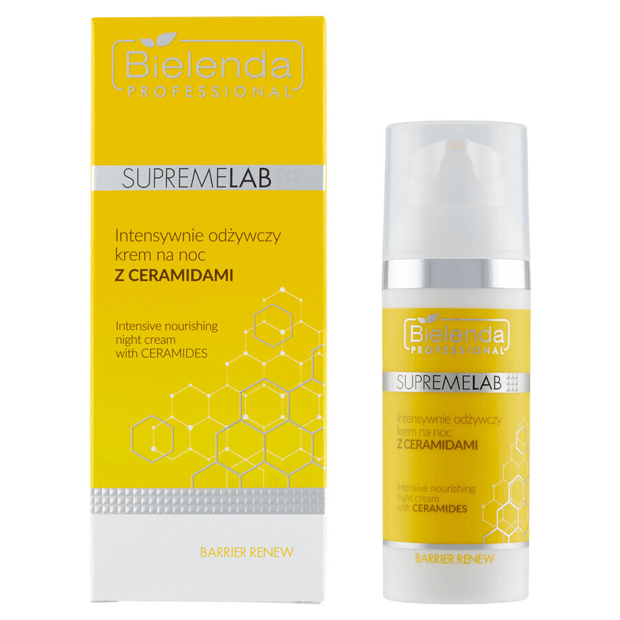 Bielenda Professional SupremeLAB Barrier Renew, intensive nourishing night cream with ceramides, 50 ml