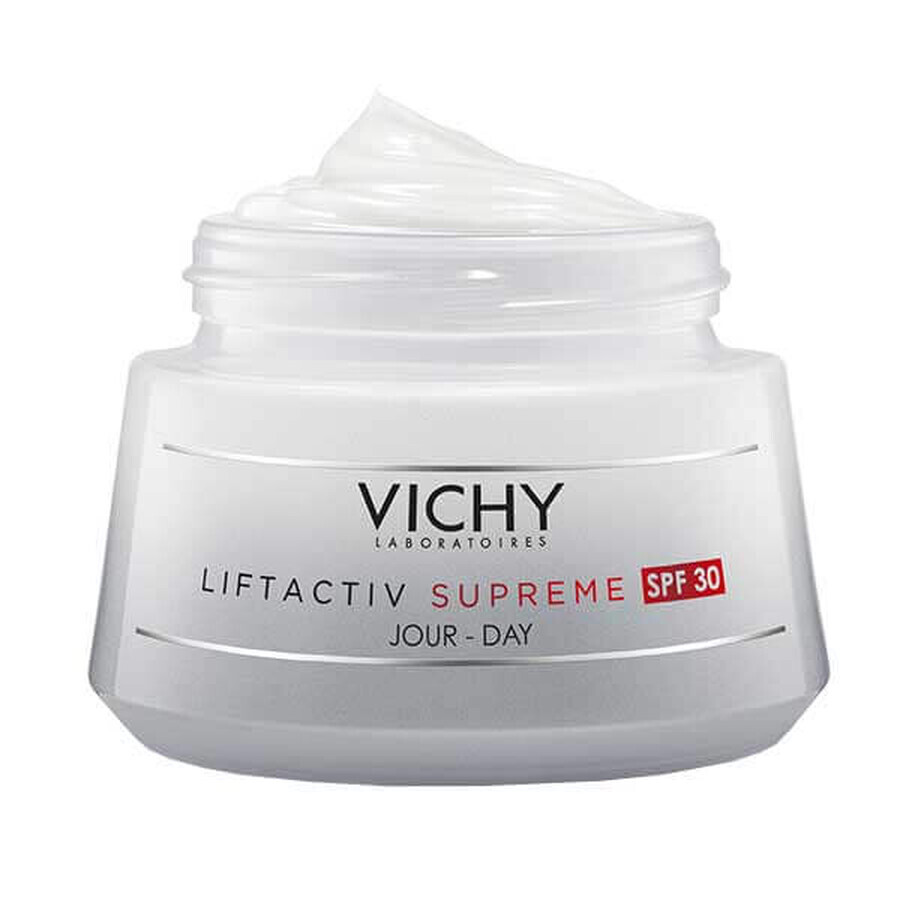 Vichy Liftactiv Supreme, crema intensiva antirughe e rassodante, SPF 30, 50 ml