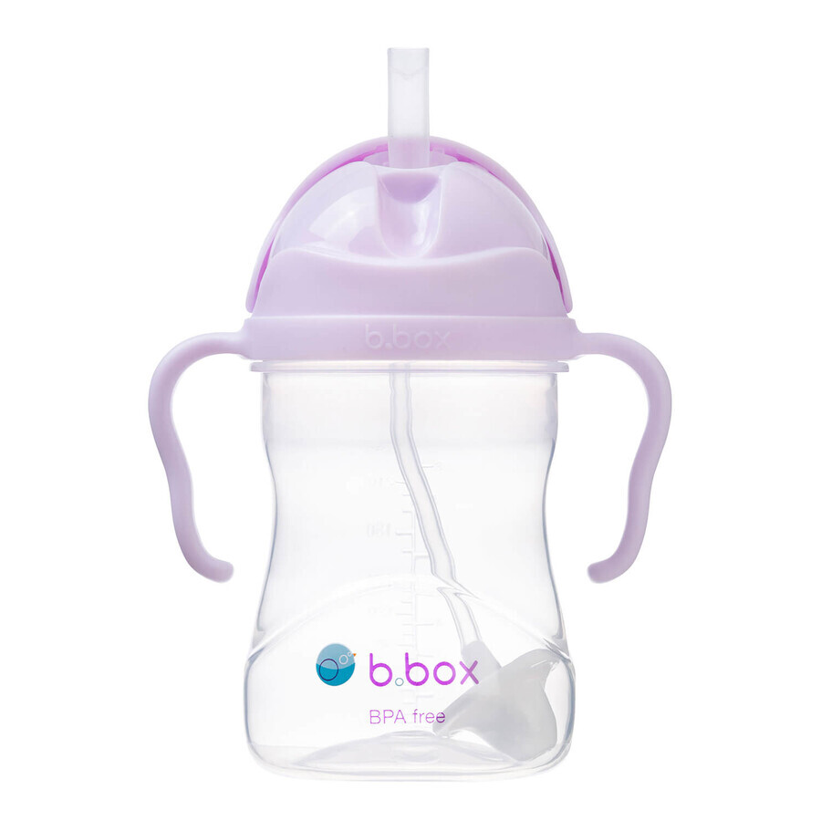 B.Box, bottiglia con cannuccia, Gelato Boysenberry, da 6 mesi, 240 ml