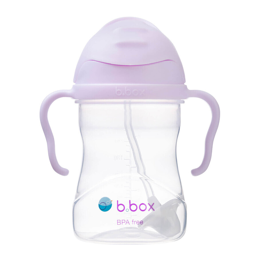 B.Box, bottiglia con cannuccia, Gelato Boysenberry, da 6 mesi, 240 ml