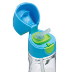 B.Box, water bottle with straw, tritan, bottle, Ocean Breeze, from 9 months, 450 ml B.Box, water bottle with straw, tritan, bottle, Ocean Breeze, from 9 months, 450 ml