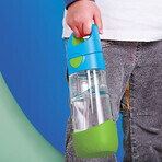 B.Box, water bottle with straw, tritan, bottle, Ocean Breeze, from 9 months, 450 ml B.Box, water bottle with straw, tritan, bottle, Ocean Breeze, from 9 months, 450 ml