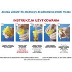 Vacutest, kit sterile sottovuoto per il prelievo di un campione di urina Vacutest, kit sterile sottovuoto per il prelievo di un campione di urina