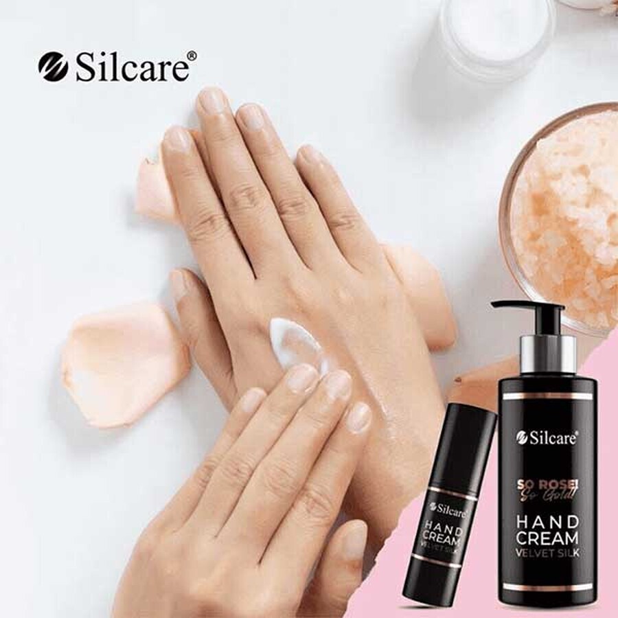 Silcare So Rose! So Gold!, crema mani vellutata, 240 ml Silcare So Rose! So Gold!, crema mani vellutata, 240 ml