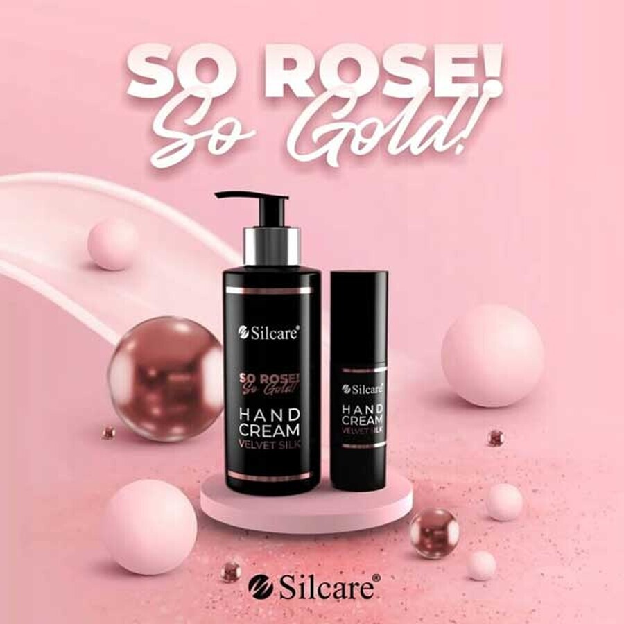 Silcare So Rose! So Gold!, crema mani vellutata, 240 ml Silcare So Rose! So Gold!, crema mani vellutata, 240 ml