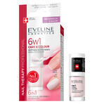 Eveline Cosmetics Nail Therapy, conditioner for nail color 6in1, French, 5 ml Eveline Cosmetics Nail Therapy, conditioner for nail color 6in1, French, 5 ml