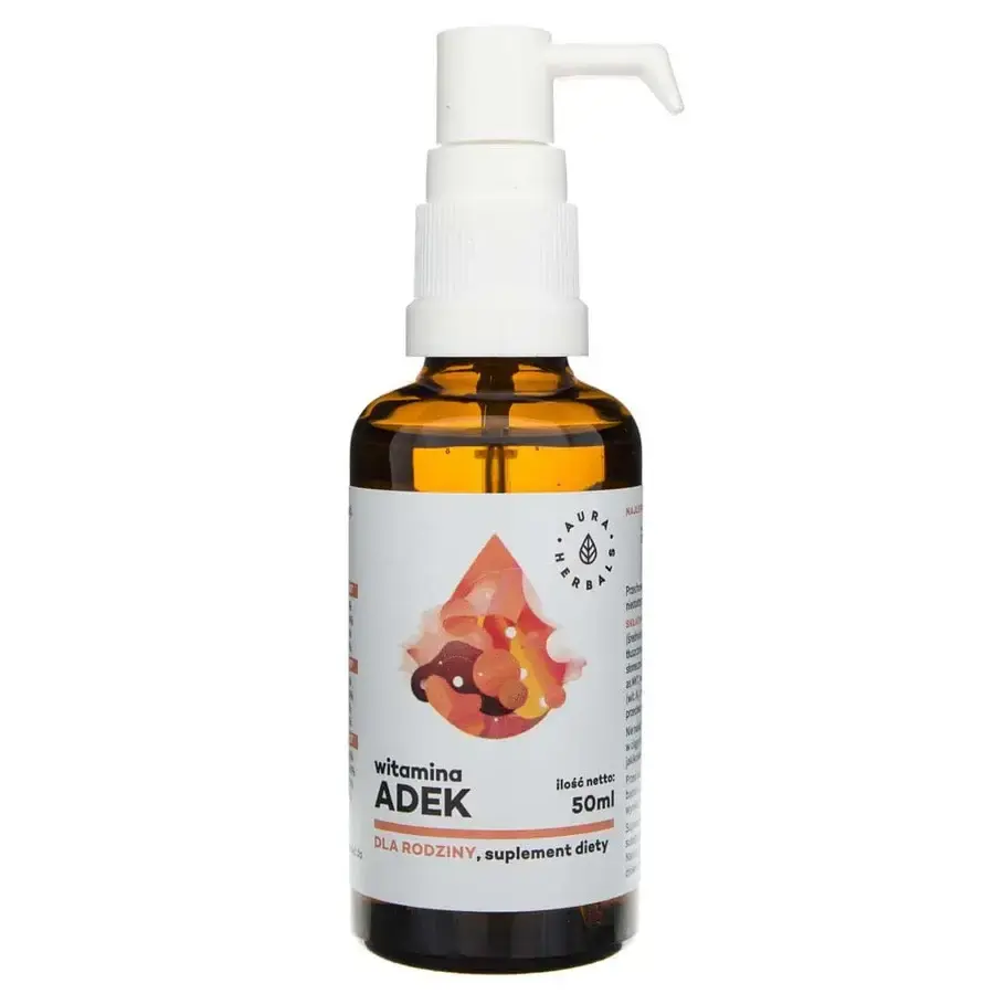 Aura Herbals Vitamin ADEK for the family, drops, 50 ml