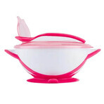 BabyOno, bowl with suction cup and spoon, 1063/03, for babies and children, 300 ml, 1 pc BabyOno, bowl with suction cup and spoon, 1063/03, for babies and children, 300 ml, 1 pc