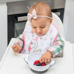 BabyOno, bowl with suction cup and spoon, 1063/03, for babies and children, 300 ml, 1 pc BabyOno, bowl with suction cup and spoon, 1063/03, for babies and children, 300 ml, 1 pc