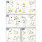 Medela Swing Maxi, electric breast pump for two breasts, biphasic, 1 pc. Medela Swing Maxi, electric breast pump for two breasts, biphasic, 1 pc.