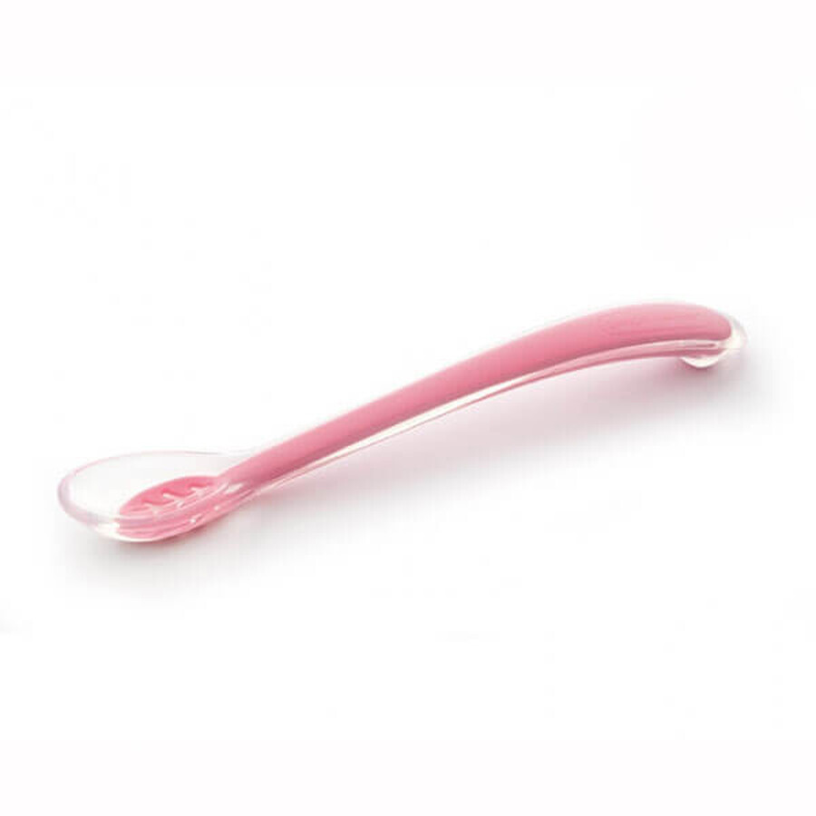 Buy Canpol Babies, feeding spoon, silicone, pink, 51/010, from 4 months, 1 pc Canpol Babies, feeding spoon, silicone, pink, 51/010, from 4 months, 1 pc