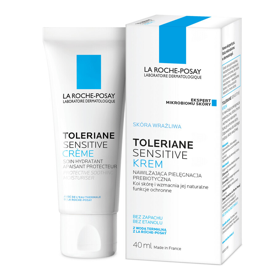 La Roche-Posay Toleriane Sensitive, crema viso, 40 ml