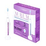 Vitammy Aurum Rose, sonic toothbrush, pink + box, 1 pc