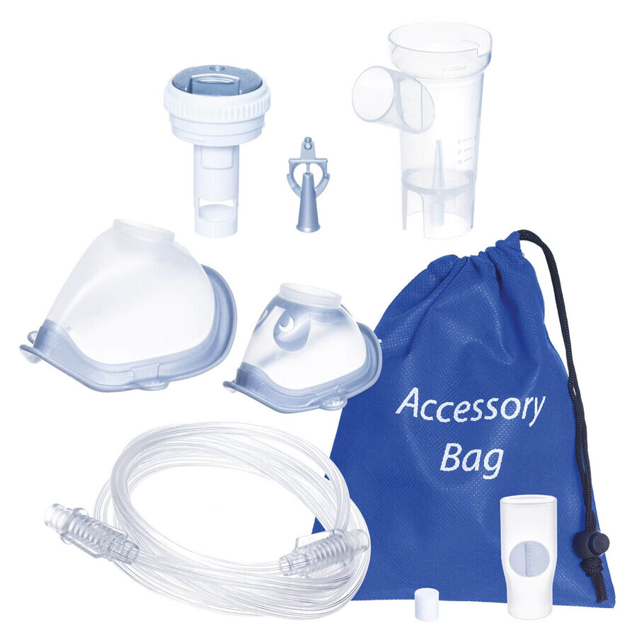 Flaem 4Neb, pneumatic piston inhaler for adults and children, with nebulizer RF9