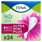 Tena Lady Slim, compresas urológicas, Ultra Mini Plus, 24 piezas Tena Lady Slim, compresas urológicas, Ultra Mini Plus, 24 piezas