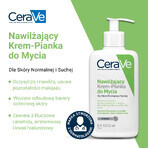 CeraVe Moisturizing Foaming Face Wash, Normal to Dry Skin, 236ml CeraVe Moisturizing Foaming Face Wash, Normal to Dry Skin, 236ml