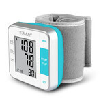Vitammy Next 0,5 Voice, misuratore automatico di pressione da polso con funzione vocale, con display LCD Vitammy Next 0,5 Voice, misuratore automatico di pressione da polso con funzione vocale, con display LCD