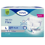 Tena Flex ProSkin, scutece, mărimea L, 83-120 cm, Plus, 30 buc Tena Flex ProSkin, scutece, mărimea L, 83-120 cm, Plus, 30 buc