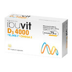 Ibuvit D3 4000 + K2 MK-7 Omega 3, 30 soft capsules Ibuvit D3 4000 + K2 MK-7 Omega 3, 30 soft capsules