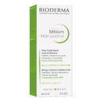 Fluid hidratant matifiant Bioderma Sébium Mat Control, ten gras și mixt, 30 ml, Naos Fluid hidratant matifiant Bioderma Sébium Mat Control, ten gras și mixt, 30 ml, Naos
