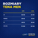 Tena Men Active Fit Pants, Absorbent Underpants for Men, Size L/XL, 95-130cm, Normal, 30 Pieces Tena Men Active Fit Pants, Absorbent Underpants for Men, Size L/XL, 95-130cm, Normal, 30 Pieces