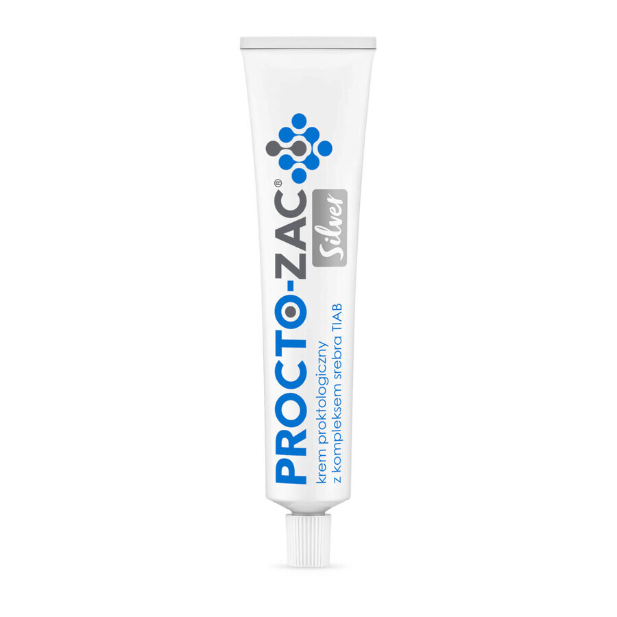 Procto-Zac Silver, proctological cream with TIAB silver complex, 25 ml
