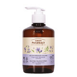 Green Pharmacy, soothing gel for intimate hygiene, sage, allantoin, 370 ml