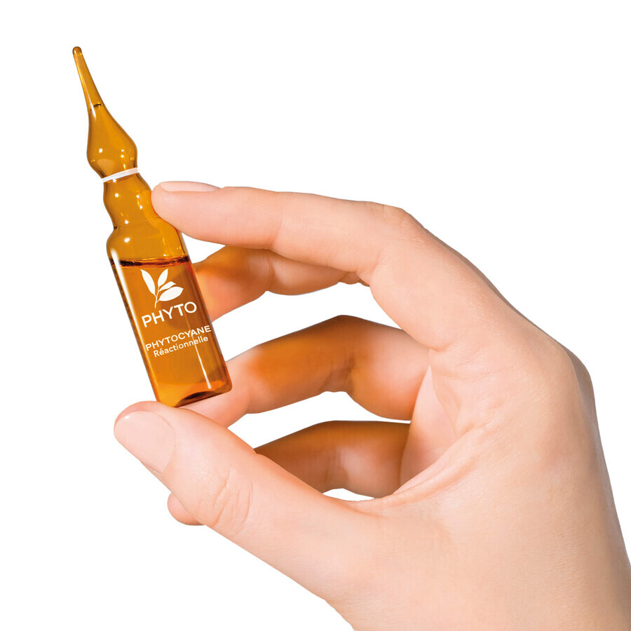 Phyto Phytocyane, Hair Loss Treatment for Women, Reactive Vials, 12 Units