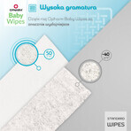 Opharm Baby Wipes, wet wipes, 99% water, 64 pieces Opharm Baby Wipes, wet wipes, 99% water, 64 pieces