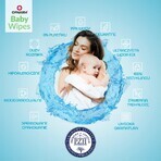 Opharm Baby Wipes, wet wipes, 99% water, 64 pieces Opharm Baby Wipes, wet wipes, 99% water, 64 pieces