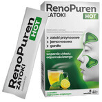 RenoPuren Zatoki Hot without sugar, lemon and mint flavor, 8 sachets RenoPuren Zatoki Hot without sugar, lemon and mint flavor, 8 sachets