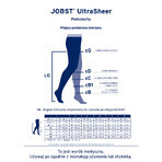 Jobst Ultra Sheer Compression Stockings, CCL2, Closed Toe, Size 3, Natural Jobst Ultra Sheer Compression Stockings, CCL2, Closed Toe, Size 3, Natural