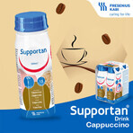 Supportan nutritional drink with cappuccino flavor, 4 x 200 ml, Fresenius Kabi Supportan nutritional drink with cappuccino flavor, 4 x 200 ml, Fresenius Kabi