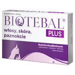Biotebal Plus Hair Skin Nails, 30 tablets + 10 free tablets Biotebal Plus Hair Skin Nails, 30 tablets + 10 free tablets