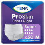 Tena Pants ProSkin Night, absorbent panties, size M, 80-110 cm, Super, 30 pieces Tena Pants ProSkin Night, absorbent panties, size M, 80-110 cm, Super, 30 pieces