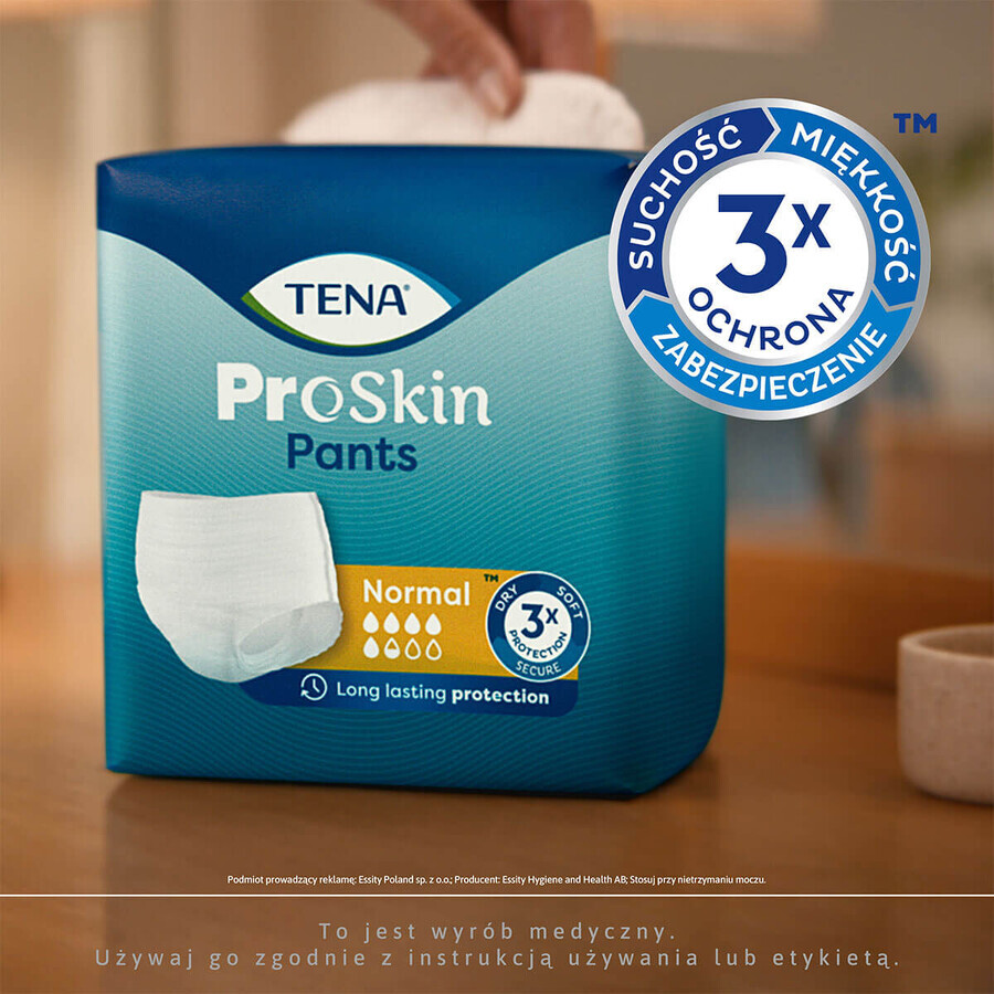 Tena Pants ProSkin, absorbent panties, size M, 80-110 cm, Normal, 30 pieces