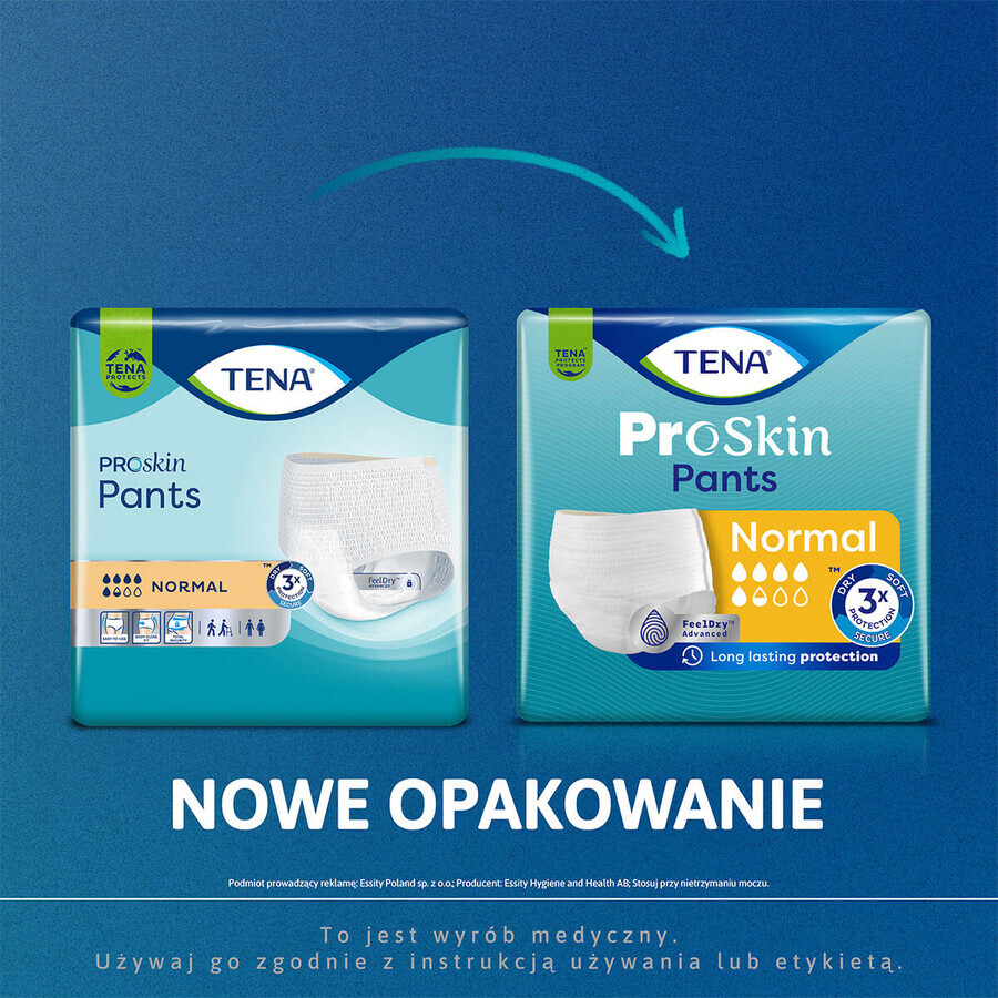 Tena Pants ProSkin, absorbent panties, size M, 80-110 cm, Normal, 30 pieces