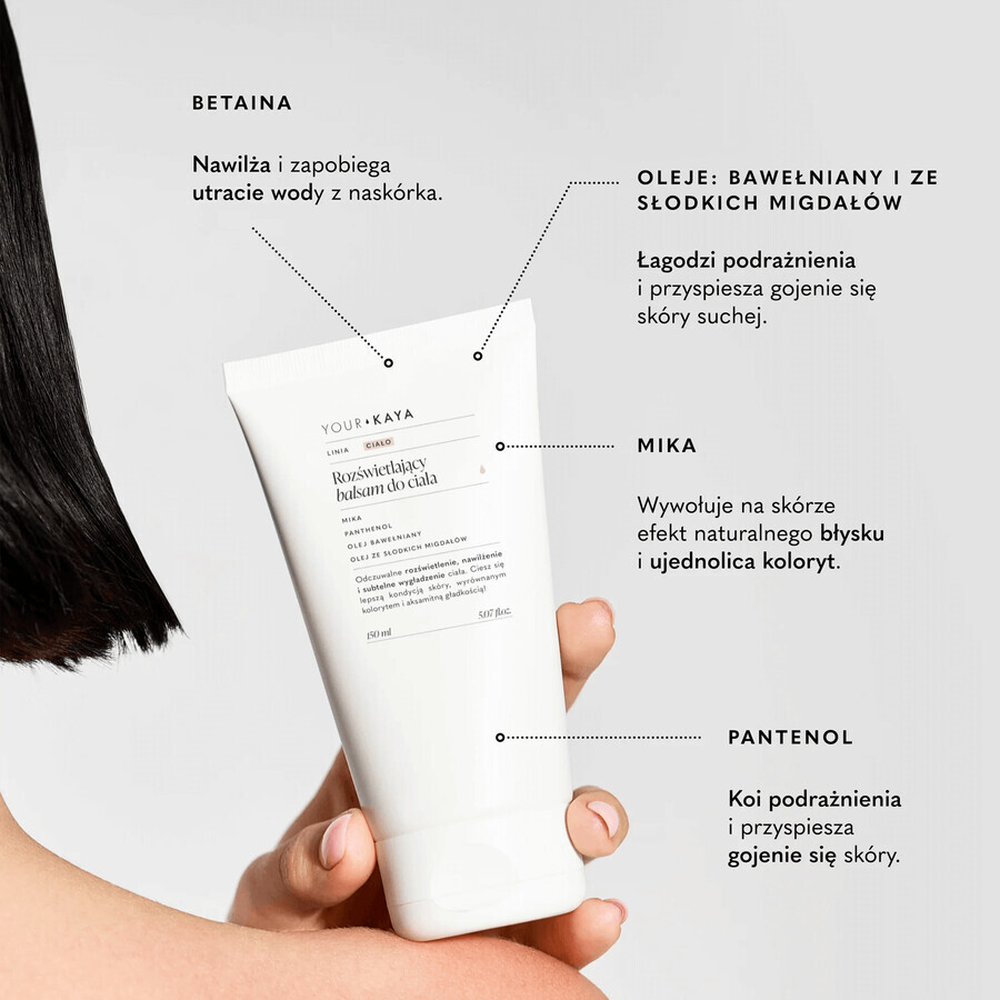 Ihre KAYA, leuchtende Körperlotion, 150 ml Ihre KAYA, leuchtende Körperlotion, 150 ml
