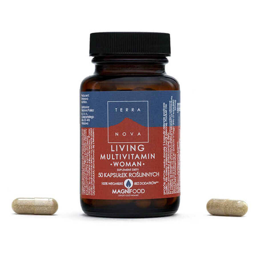 Terranova Living Multivitamin Woman, 50 capsules