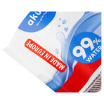 Akuku, toallitas humedecidas con agua, A0031, desde el nacimiento, 60 unidades + 10 gratis Akuku, toallitas humedecidas con agua, A0031, desde el nacimiento, 60 unidades + 10 gratis