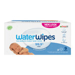 WaterWipes Bio, vochtige doekjes, water, vanaf de geboorte, 9 x 60 stuks WaterWipes Bio, vochtige doekjes, water, vanaf de geboorte, 9 x 60 stuks