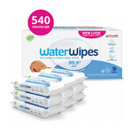 WaterWipes Bio, vochtige doekjes, water, vanaf de geboorte, 9 x 60 stuks WaterWipes Bio, vochtige doekjes, water, vanaf de geboorte, 9 x 60 stuks