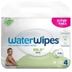 WaterWipes Soapberry Bio, wet wipes, water with soap extract, from birth, 4 x 60 pieces WaterWipes Soapberry Bio, wet wipes, water with soap extract, from birth, 4 x 60 pieces