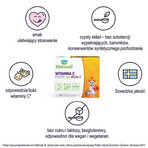 Naturell Vitamin C for children 50 mg, elderberry and apple flavor, 60 chewable tablets Naturell Vitamin C for children 50 mg, elderberry and apple flavor, 60 chewable tablets