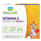 Naturell Vitamin C for children 50 mg, elderberry and apple flavor, 60 chewable tablets