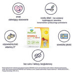 Naturell Vitamin D for Children 1000 IU, Vanilla and Strawberry Flavor, 60 Chewable Tablets Naturell Vitamin D for Children 1000 IU, Vanilla and Strawberry Flavor, 60 Chewable Tablets