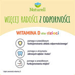 Naturell Vitamin D for Children 1000 IU, Vanilla and Strawberry Flavor, 60 Chewable Tablets Naturell Vitamin D for Children 1000 IU, Vanilla and Strawberry Flavor, 60 Chewable Tablets