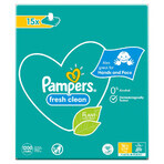 Pampers Fresh Clean, wet wipes, 15 x 80 pcs