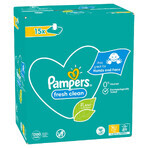Pampers Fresh Clean, wet wipes, 15 x 80 pcs Pampers Fresh Clean, wet wipes, 15 x 80 pcs